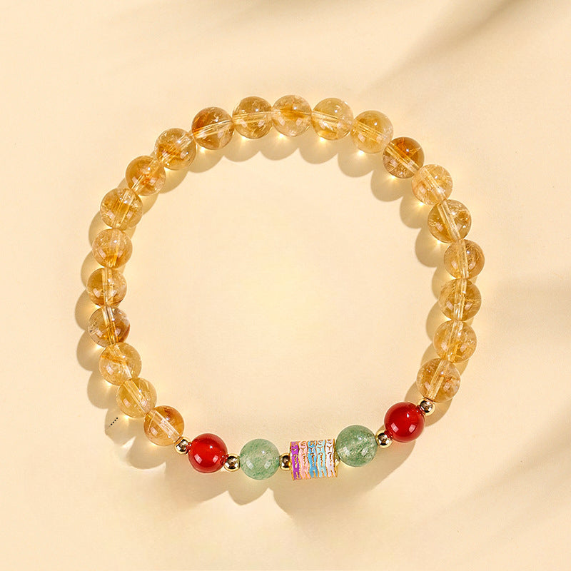 Planderful Fortune's Favor Bracelet – Elegant Crystal Beaded Design