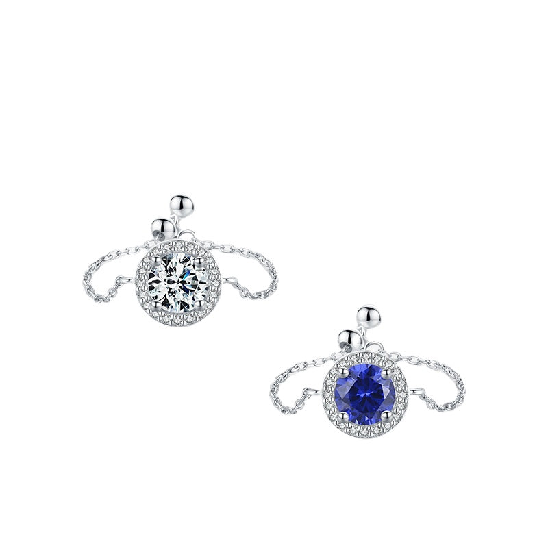 Stylish Sterling Silver Ring with Tanzanian Zircon for Women