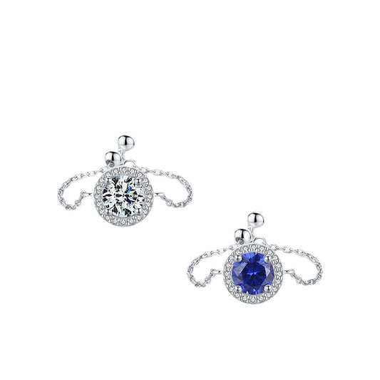 Stylish Sterling Silver Ring with Tanzanian Zircon for Women