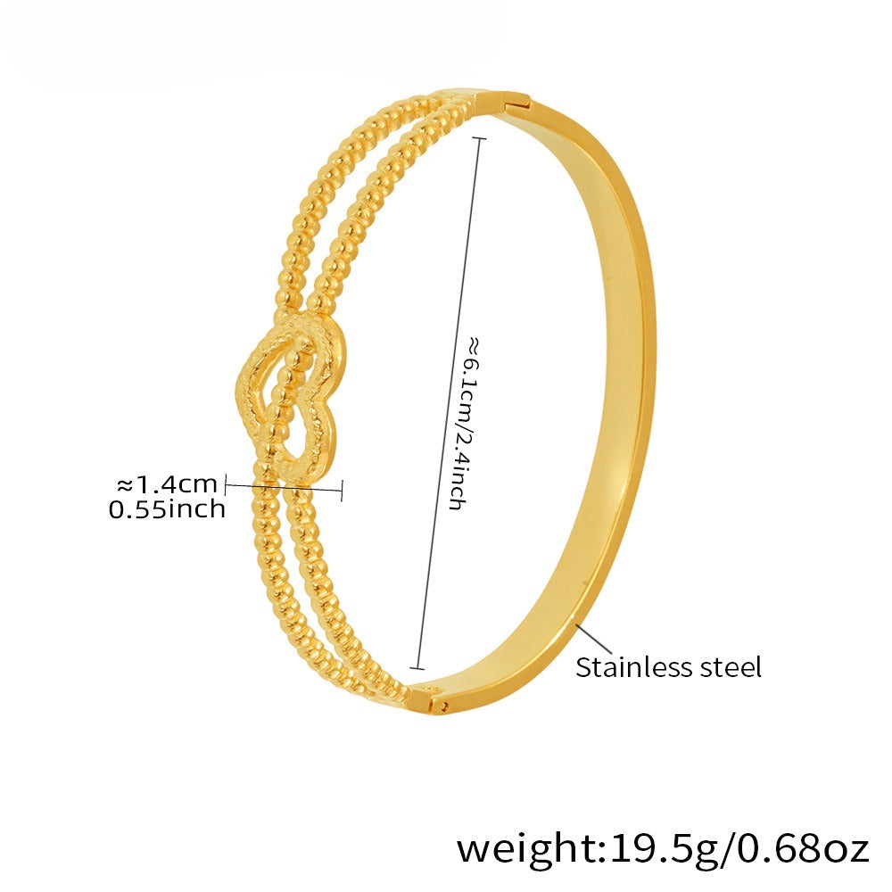 Planderful Stainless Steel Bracelet Unisex Versatile