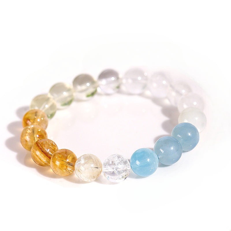 Planderful Fortune's Favor Bracelet – Natural Aquamarine Crystal Design