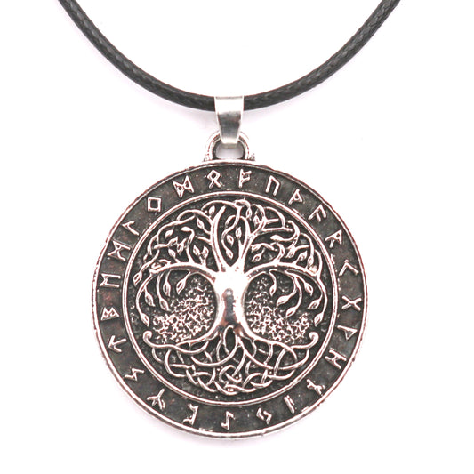 Mystical Norse Legacy Metal Necklace - Wholesale for Men