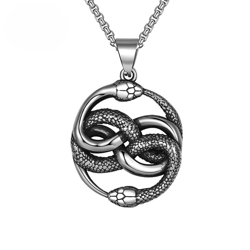 Titanium Steel Necklace – Statement Hip Hop
