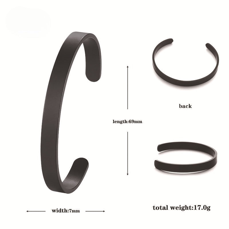 Stainless Steel Bracelet - Minimalist For Him