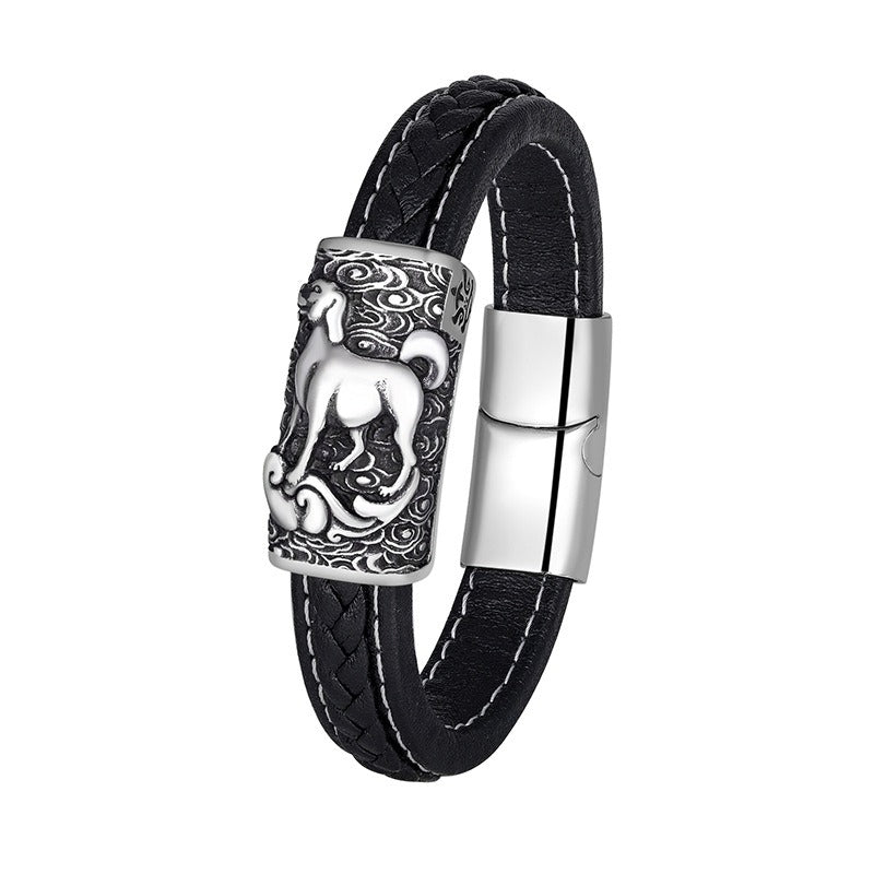 Steel Bracelet – Vintage Everyday Wear For Modern Casual Men's Jewelry And Accessories