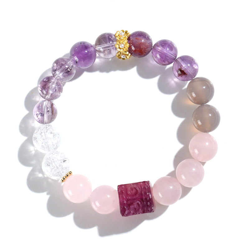Planderful Fortune's Favor Bracelet – Elegant Crystal Design for Positive Energy