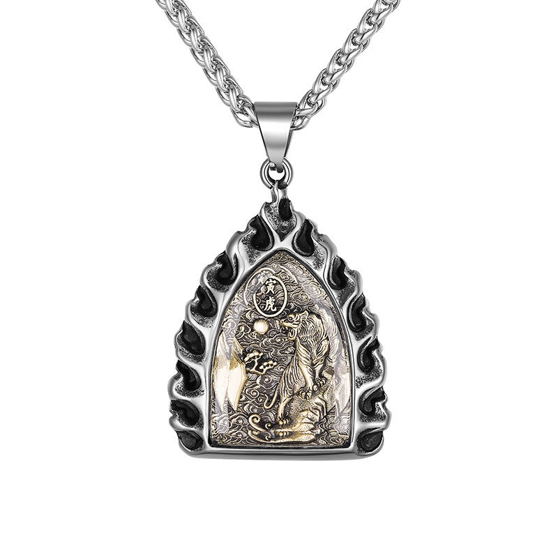 Steel Necklace – Elegant Zodiac Necklace For Everyday Wear Gift Ready Packaging By Planderful