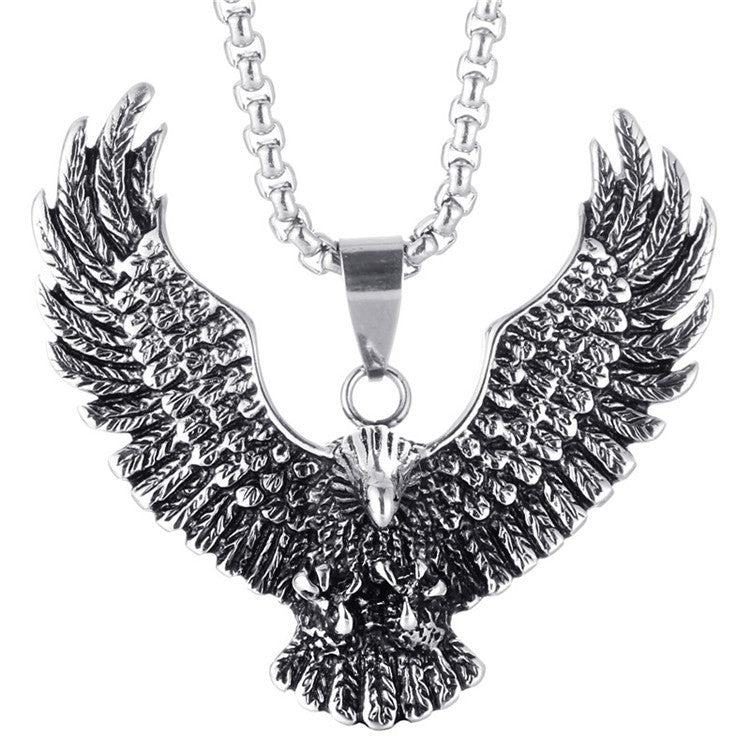 Directly From The Manufacturer Titanium Steel Eagle Pendant