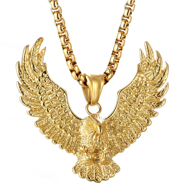Directly From The Manufacturer Titanium Steel Eagle Pendant