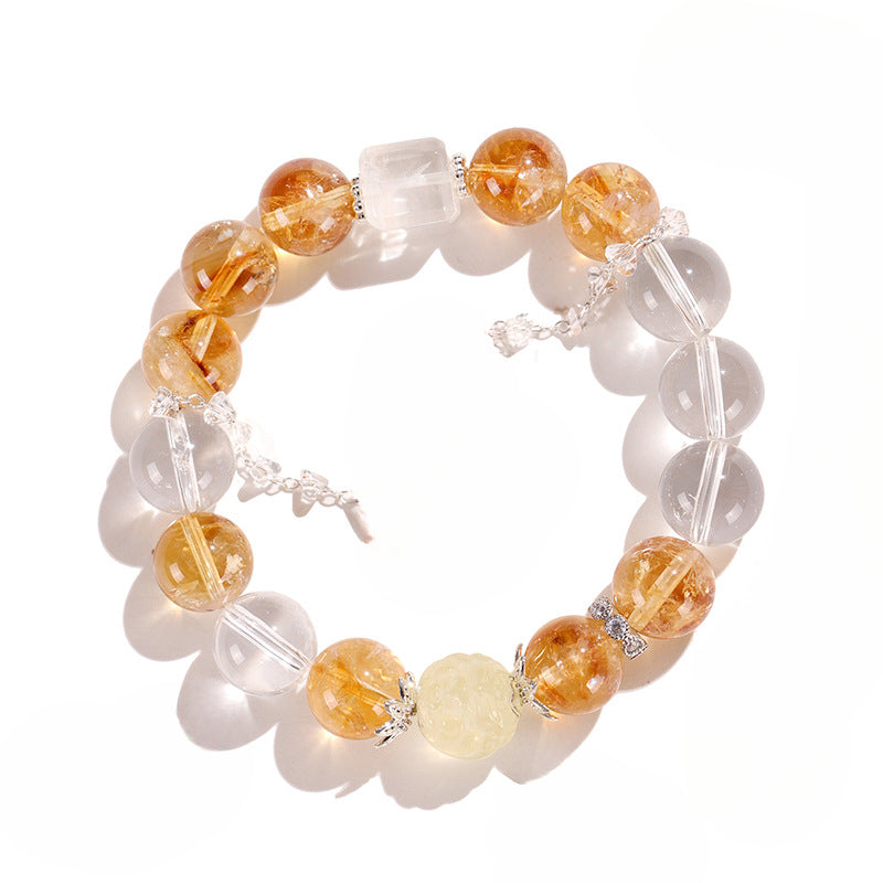 Planderful Fortune's Favor Bracelet – Elegant Crystal Beaded Design