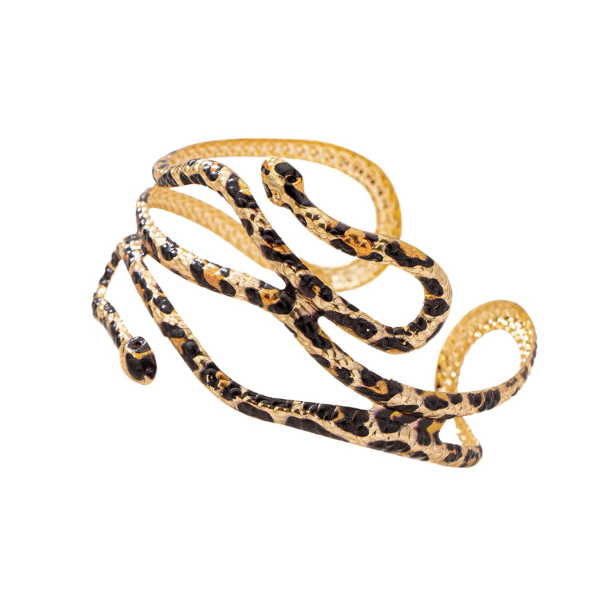 Planderful Vienna Verve Arm Ring – Fashionable Personalized Leopard Print Design