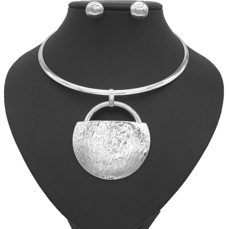 Planderful Savanna Rhythms Necklace Set – Exaggerated Punk Style