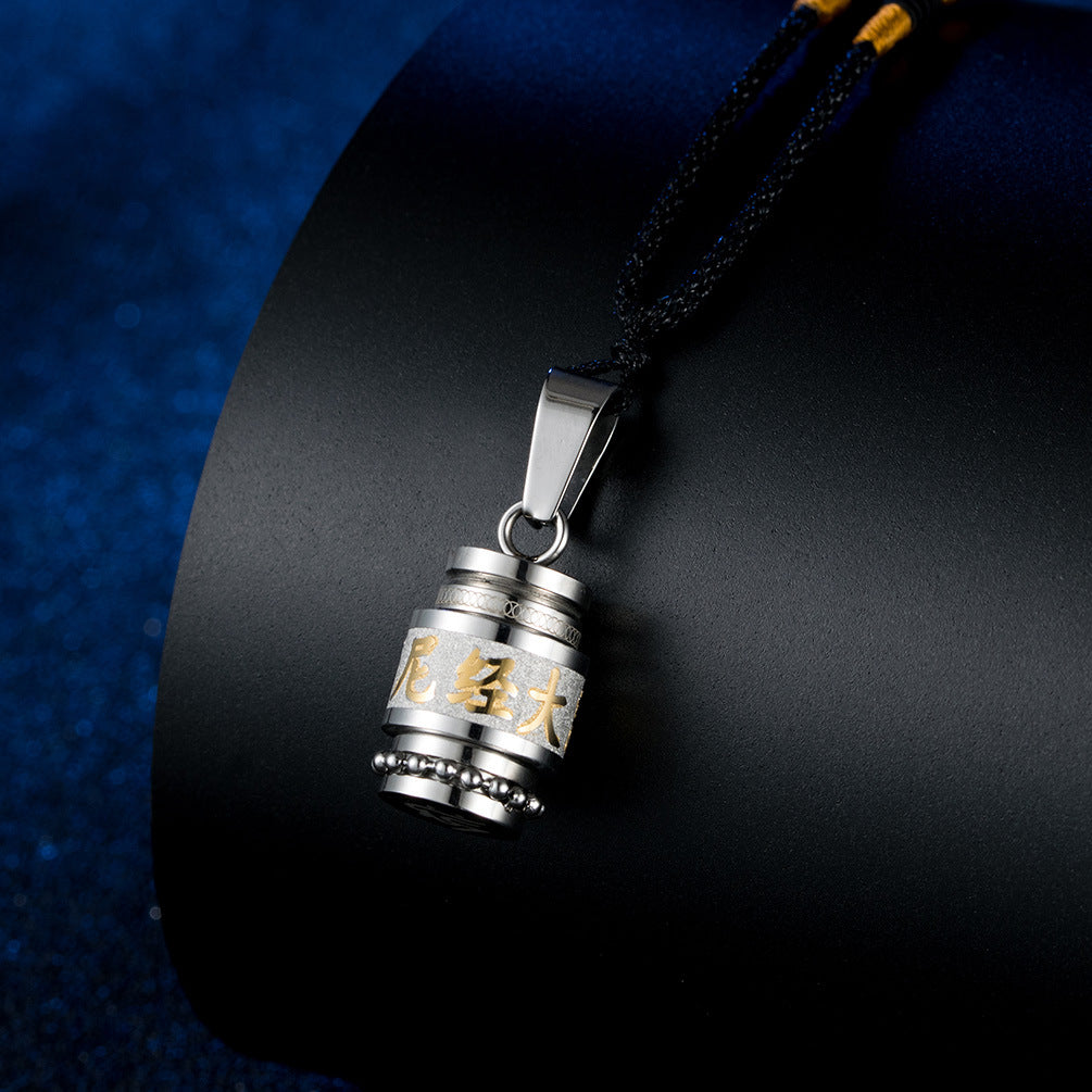 Ethnic Wind Titanium Steel Pendant Wholesale Necklace for Men