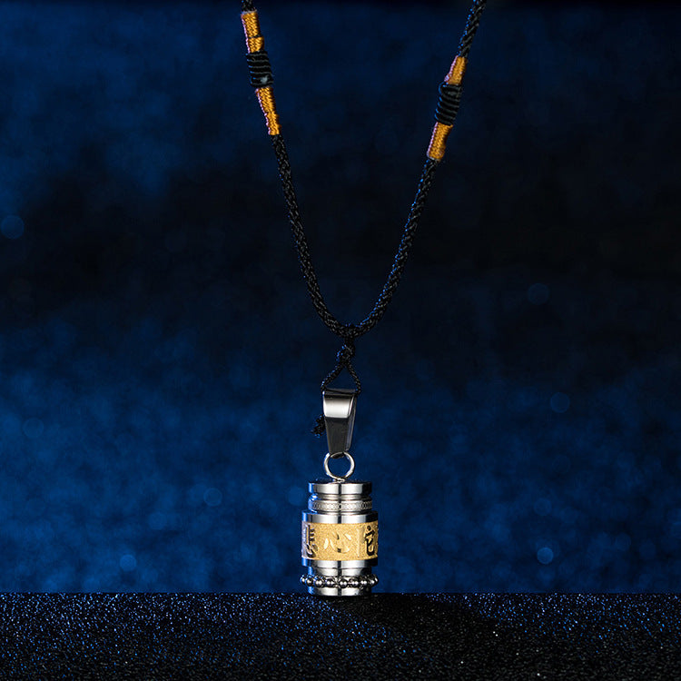 Ethnic Wind Titanium Steel Pendant Wholesale Necklace for Men