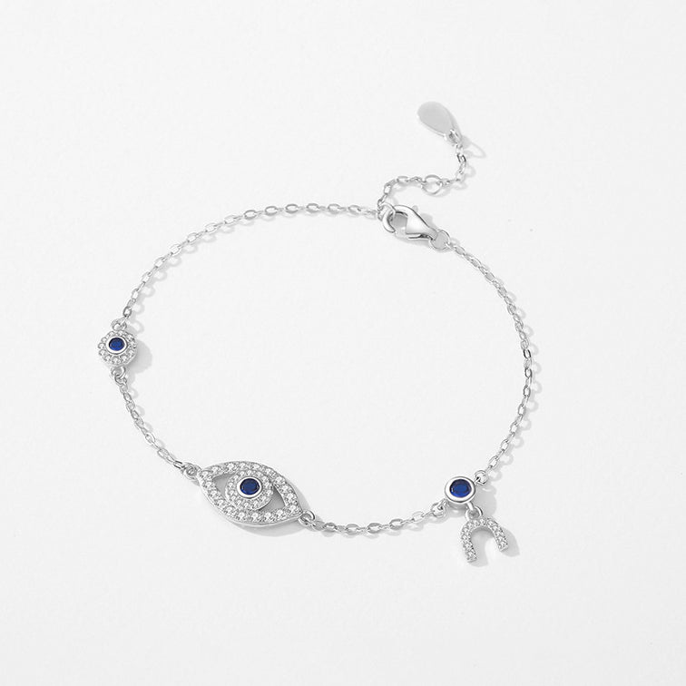 Planderful Everyday Genie Bracelet – Stylish Blue Eye Design