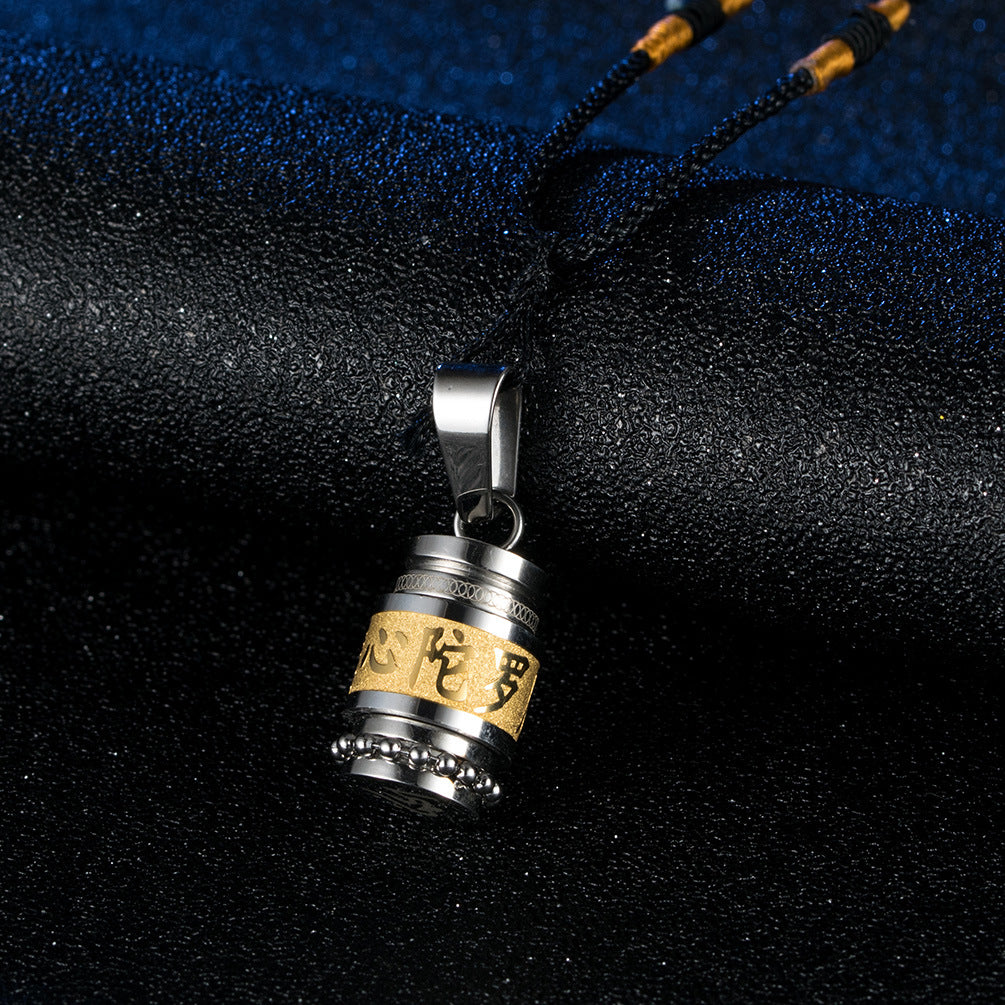 Ethnic Wind Titanium Steel Pendant Wholesale Necklace for Men