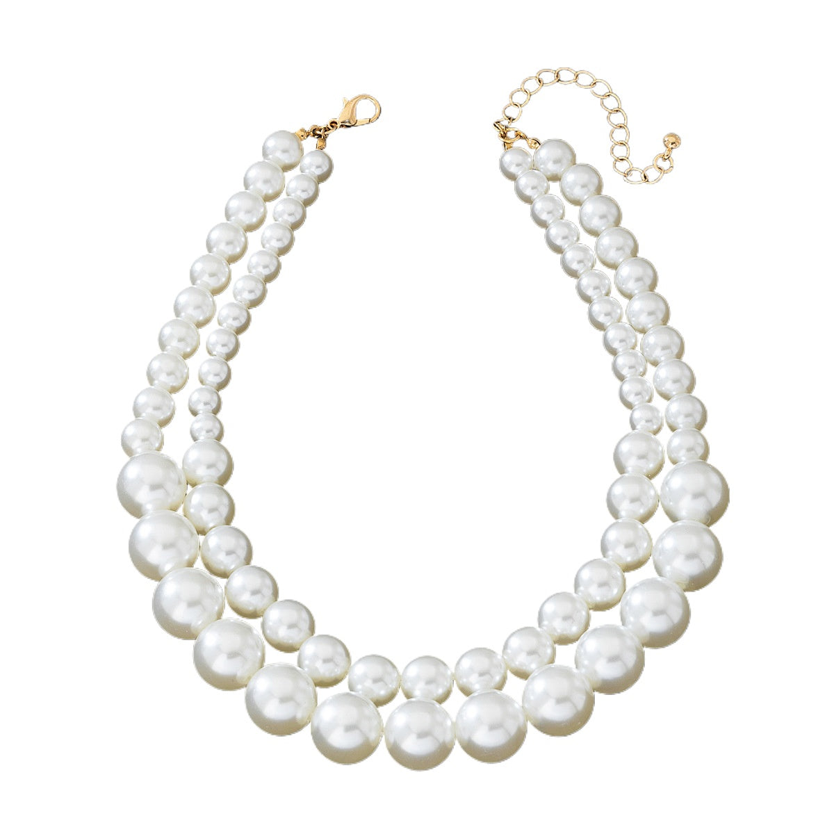 Planderful Vienna Verve Necklace – Elegant Double-Layered Design