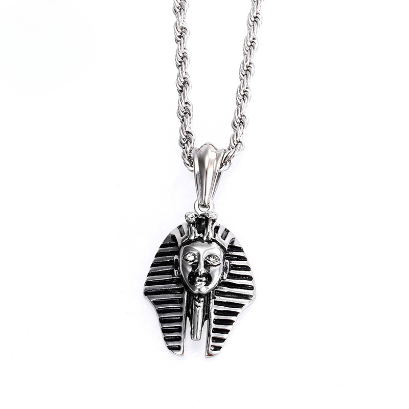 Egyptian Heritage Titanium Steel Men's Pendant Jewelry