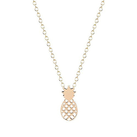 Trendy Pineapple Pendant Necklace - Unique Fashion Jewelry for Retailers and Personalized Gifts