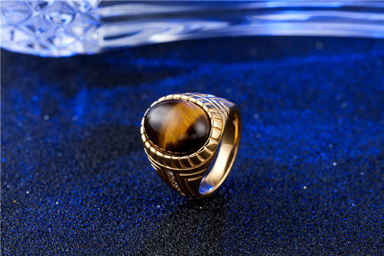 Stainless Steel Ring Unisex Protection Statement Design For Daily Wear Planderful Everyday Genie
