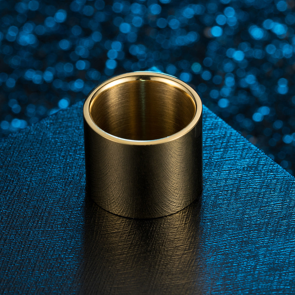 Steel Ring – Statement Everyday Wear