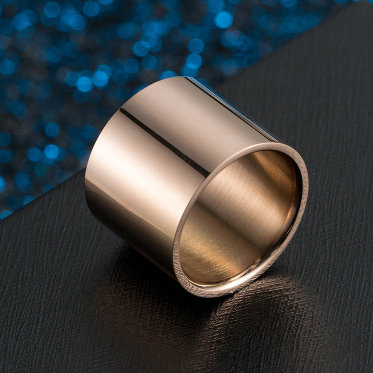Steel Ring – Statement Everyday Wear