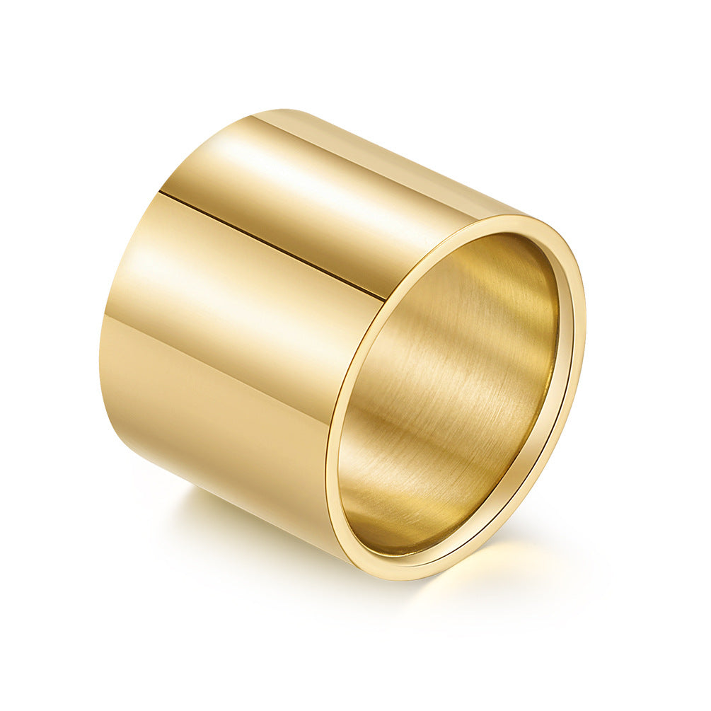 Steel Ring – Statement Everyday Wear