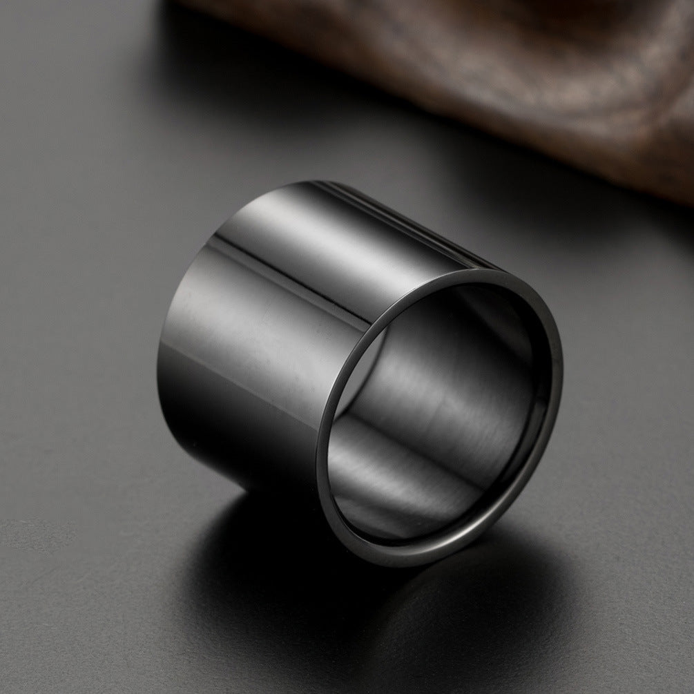 Steel Ring – Statement Everyday Wear