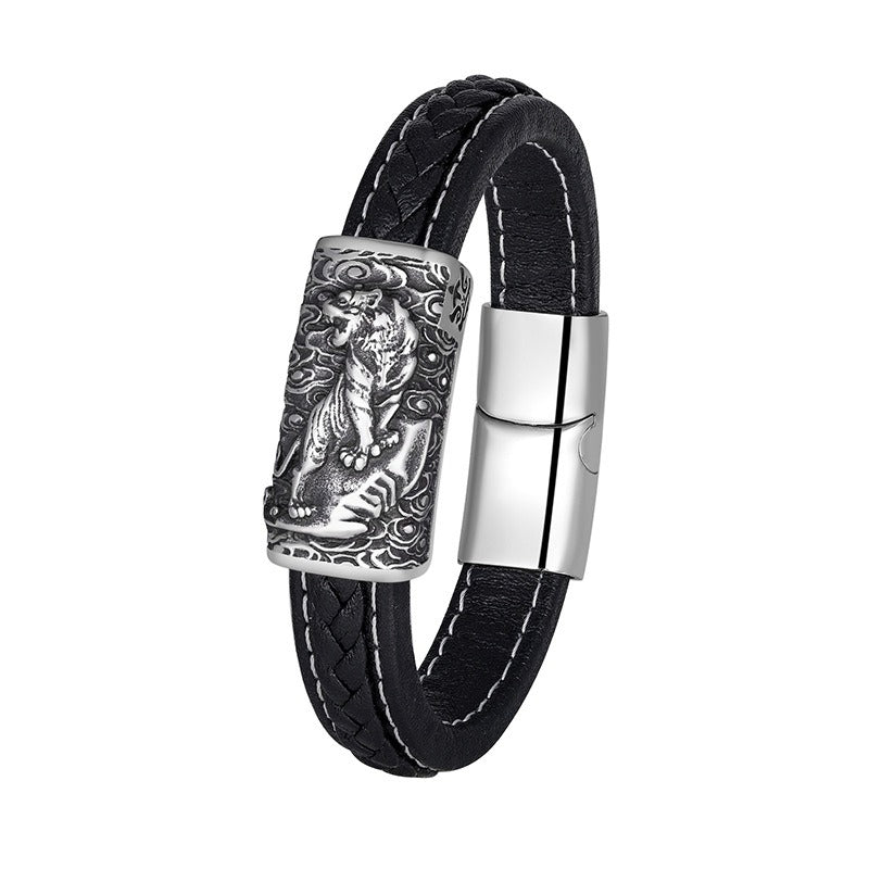 Steel Bracelet – Vintage Everyday Wear For Modern Casual Men's Jewelry And Accessories