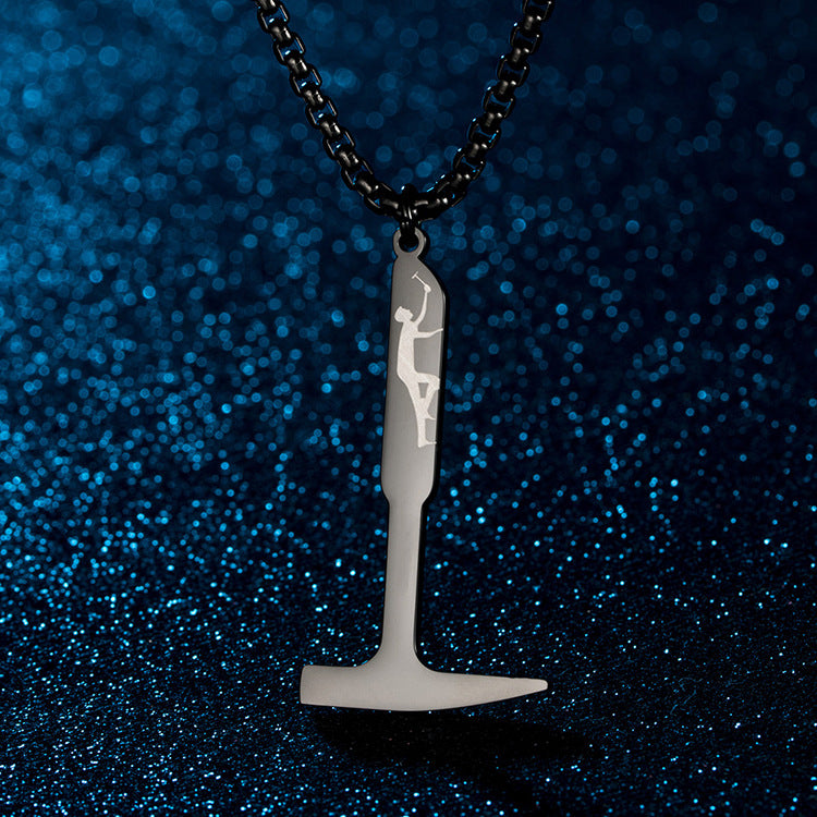 Shawshank's Redemption Titanium Steel Hammer Pendant Gift