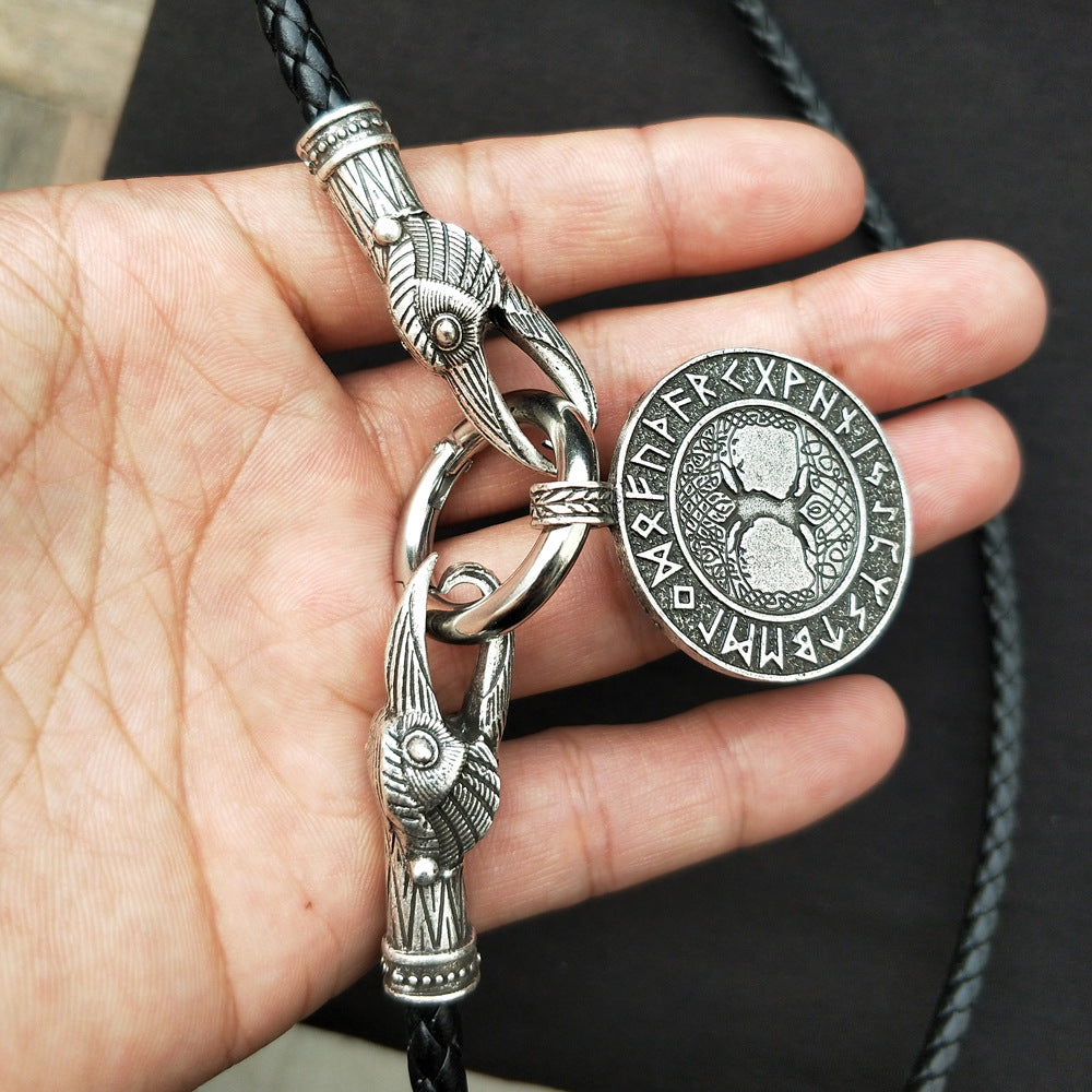 Norse Legacy Viking Amulet Tree of Life Necklace for Men