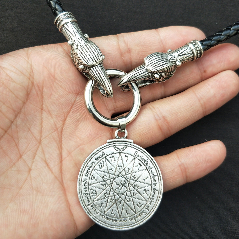 Viking Legacy Crystal Talisman Necklace for Men by Planderful