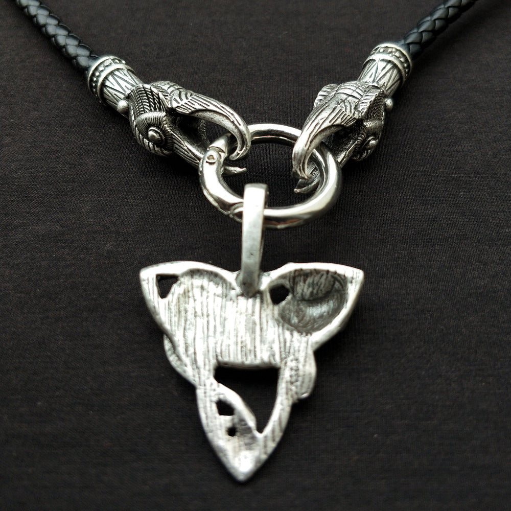Viking Celtic Knot Triangle Necklace for Men from Nordic Legacy