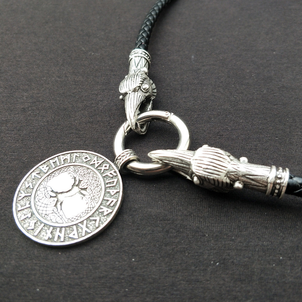 Norse Legacy Viking Amulet Tree of Life Necklace for Men