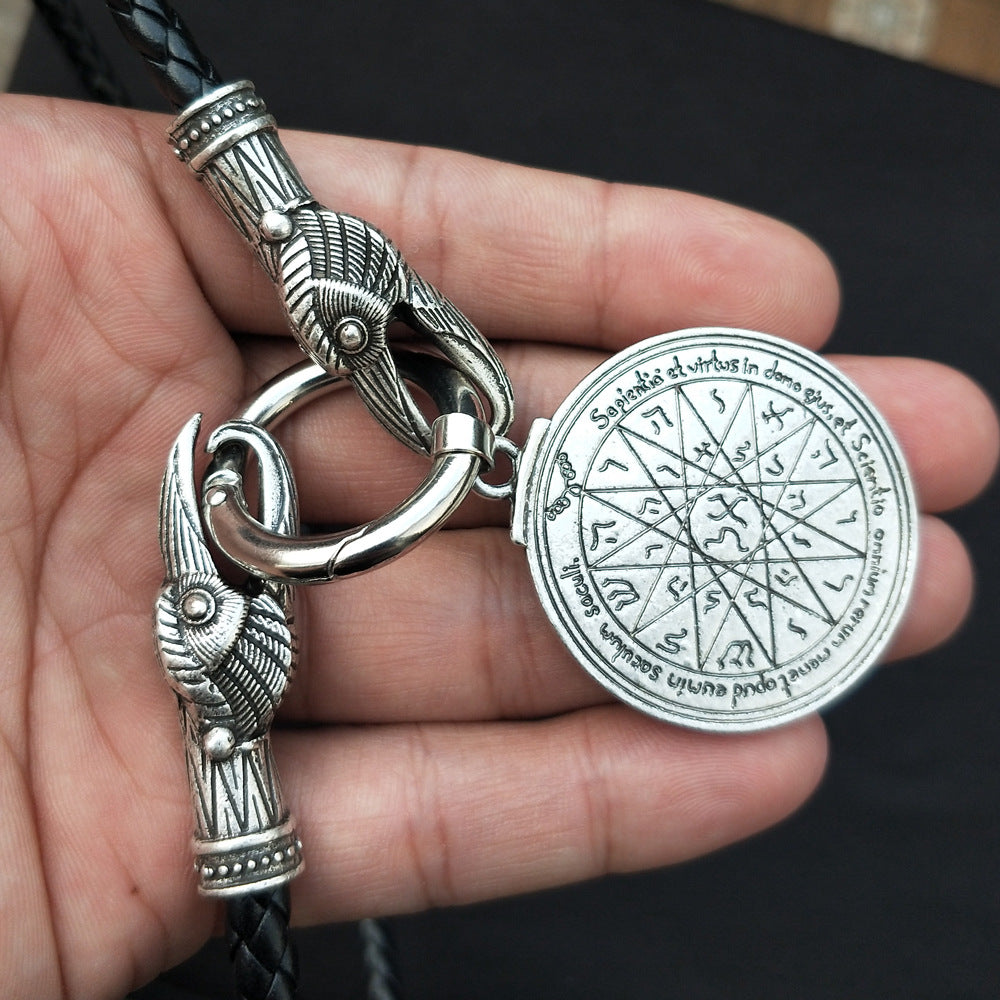 Viking Legacy Crystal Talisman Necklace for Men by Planderful