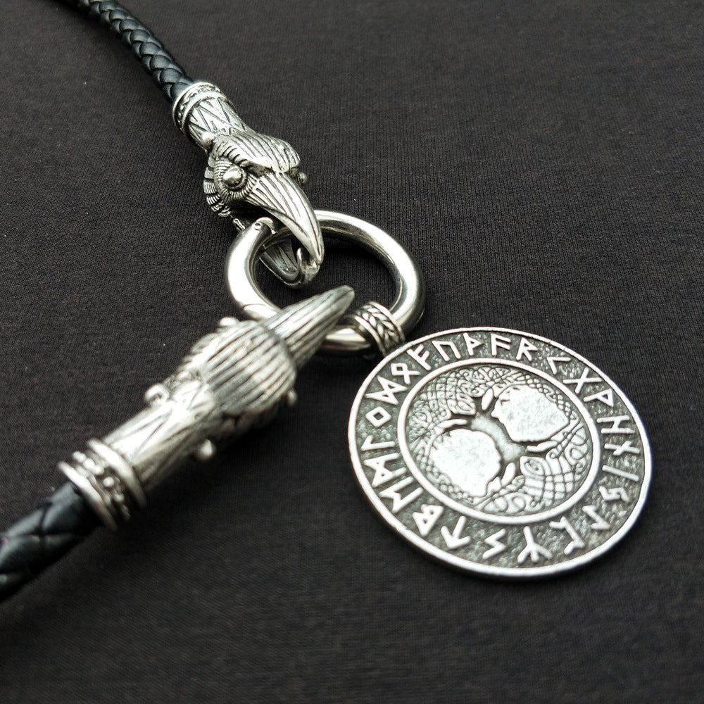 Norse Legacy Viking Amulet Tree of Life Necklace for Men