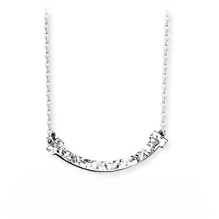 S999 Fine Silver Crushed Ice Necklace