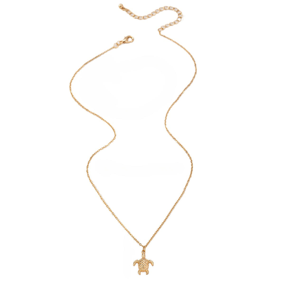 Planderful Vienna Verve Turtle Pendant Necklace – Cute and Versatile Design