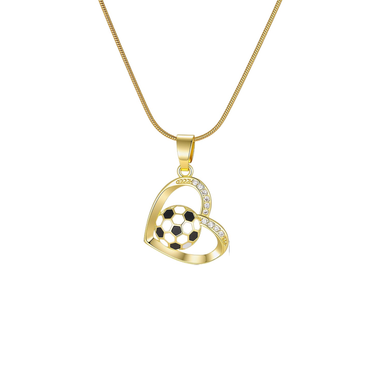 Hot-Selling World Cup Football Pendant Necklace In Europe & America – Copper Sports