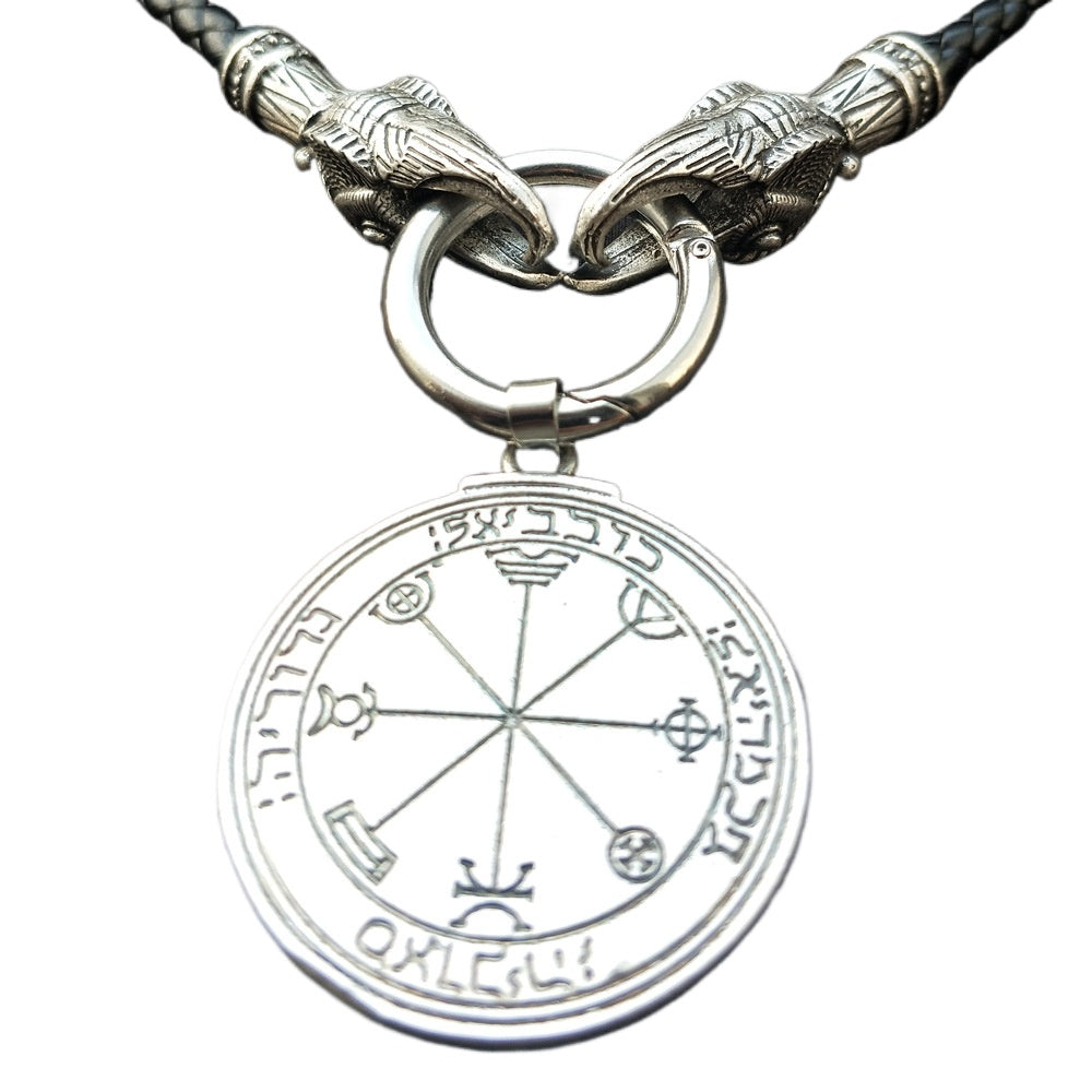 Viking Legacy Crystal Talisman Necklace for Men by Planderful