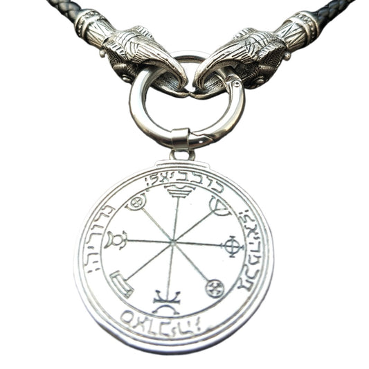 Viking Legacy Crystal Talisman Necklace for Men by Planderful