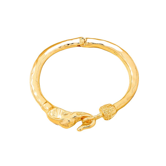 Planderful Vienna Verve Bracelet – Fashionable Retro Metal Elephant Design