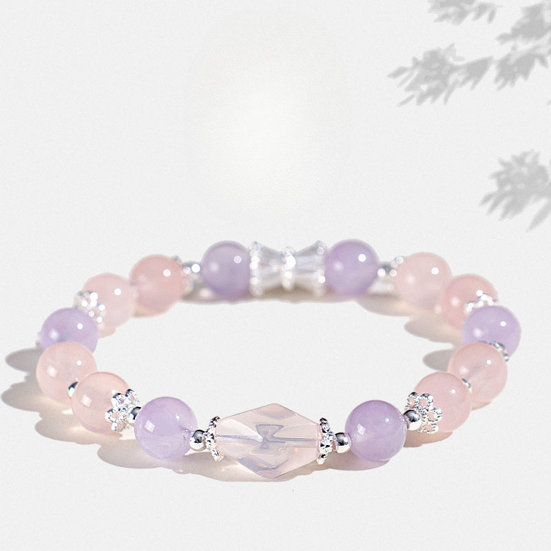 Planderful Fortune's Favor Bracelet – Fresh and Sweet Amethyst Beaded Design