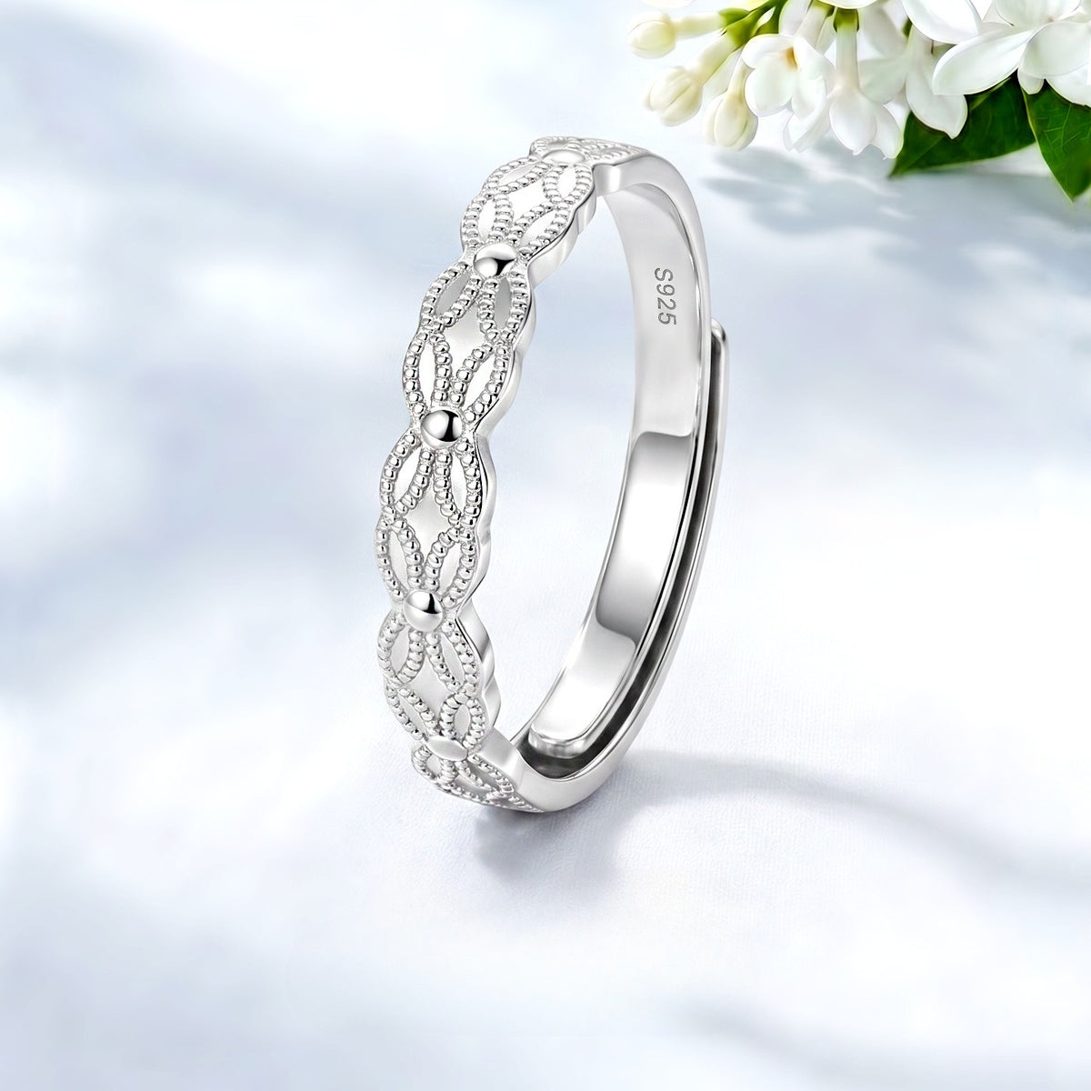 Wheat S925 Sterling Silver Ring