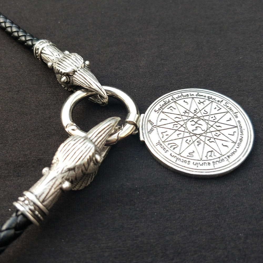 Viking Legacy Crystal Talisman Necklace for Men by Planderful