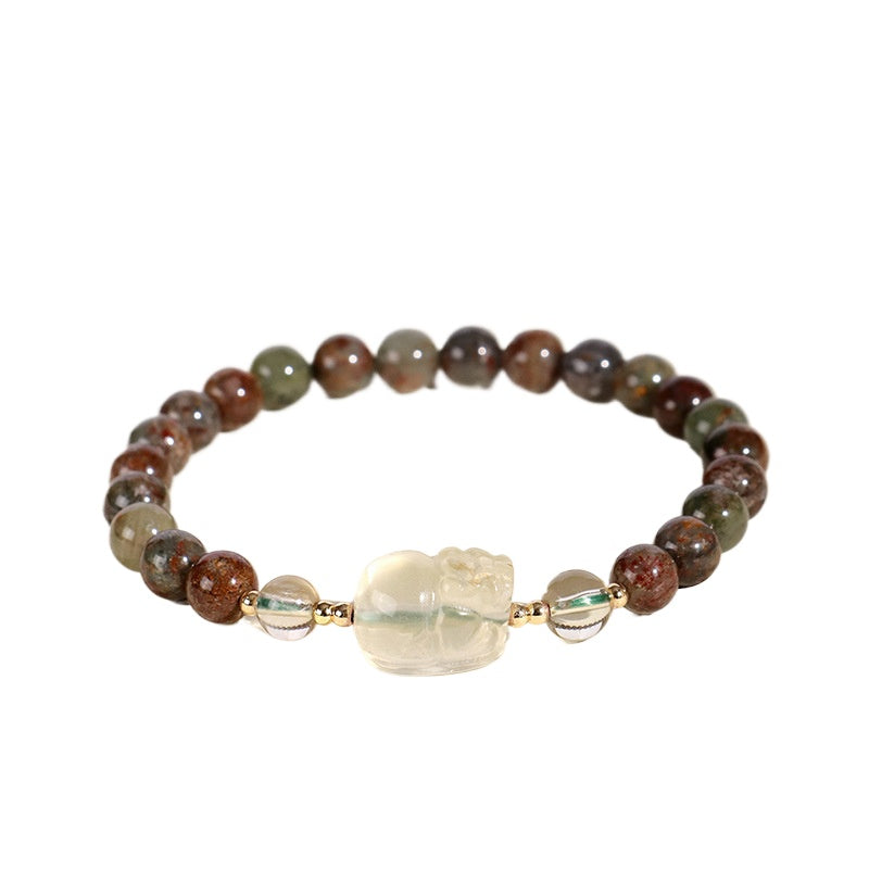 Planderful Fortune's Favor Citrine Pixiu Beaded Bracelet – Lucky Fashion Statement Jewelry