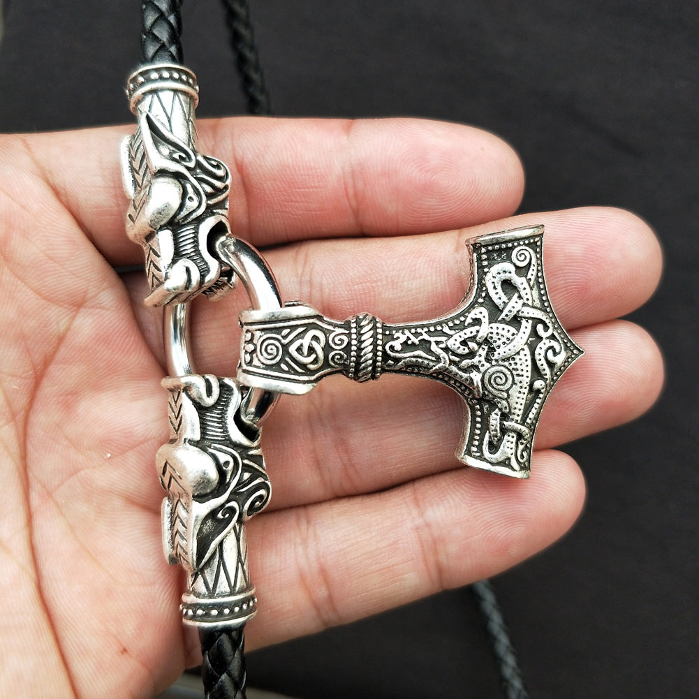 Norse Legacy Metal Viking Hip-Hop Necklaces for Men