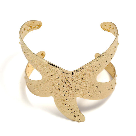Dreamy Starfish Wish Bracelet with European Touch