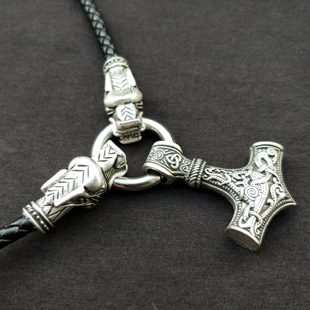 Norse Legacy Metal Viking Hip-Hop Necklaces for Men