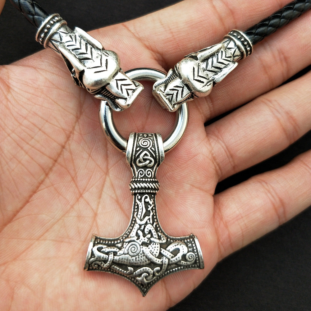 Norse Legacy Metal Viking Hip-Hop Necklaces for Men